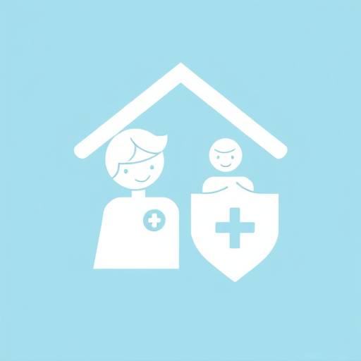 Icon representing life insurance