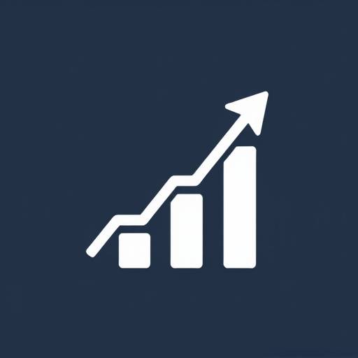 Investing icon: a chart showing upward growth.